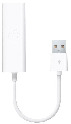 Apple USB Ethernet Adapter - White by Apple - Refurbished - Very Good condition - US$33.37