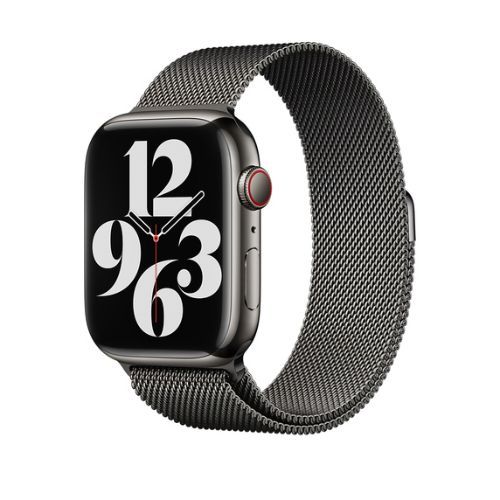 Apple Watch 45mm Milanese Loop - Graphite by Apple - Refurbished - Good condition - Image 2