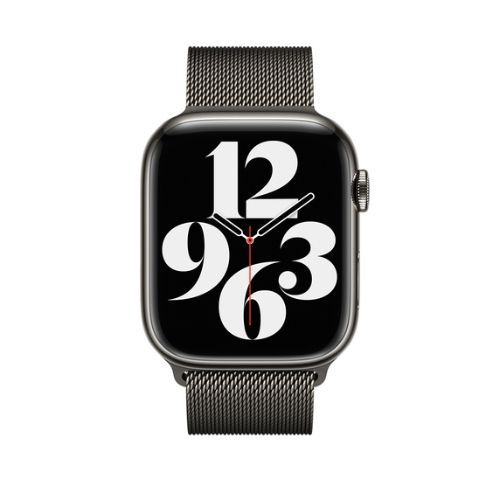Apple Watch 45mm Milanese Loop - Graphite by Apple - Refurbished - Good condition - Image 3