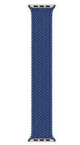 Apple Watch Braided Solo Loop (40mm) - Atlantic Blue - Size 1 by Apple - Refurbished - Like New condition - US$39.98