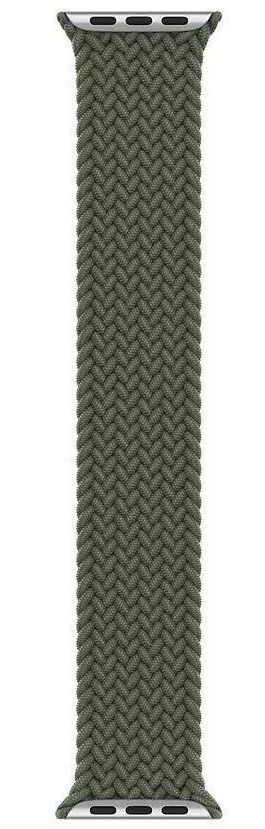 Apple Watch Braided Solo Loop (40mm) - Inverness Green - Size 1 by Apple - Refurbished - Like New condition - US$43.99