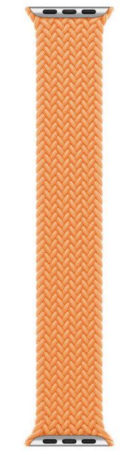 Apple Watch Braided Solo Loop (41mm) - Bright Orange - Size 8 by Apple - Refurbished - Like New condition - US$43.99