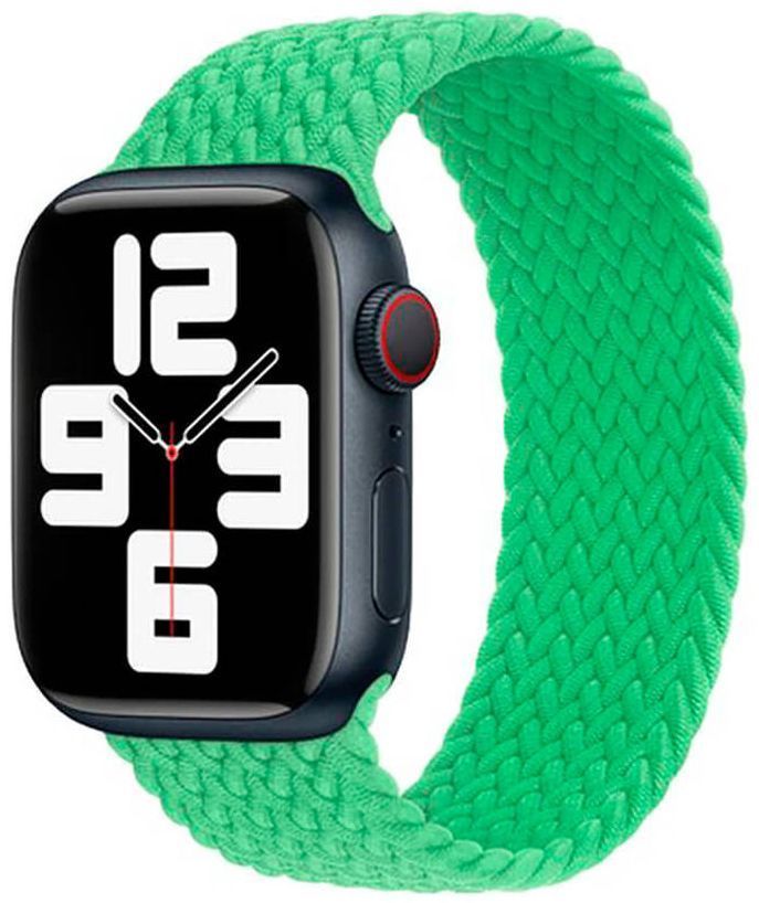 Apple Watch Braided Solo Loop (41mm) - Bright Green - Size 9 by Apple - Refurbished - Like New condition - Image 2