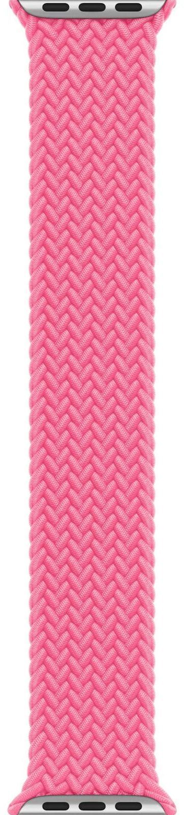 Apple Watch Braided Solo Loop (41mm) - Flamingo - Size 8 by Apple - Refurbished - Like New condition - US$43.99