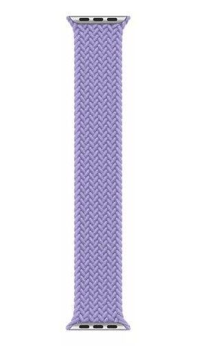 Apple Watch Braided Solo Loop (41mm) - Lavender - Size 8 by Apple - Refurbished - Like New condition - US$39.98