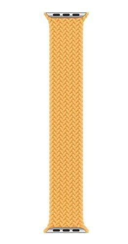 Apple Watch Braided Solo Loop (41mm) - Maize - Size 8 by Apple - Refurbished - Like New condition - US$40.98