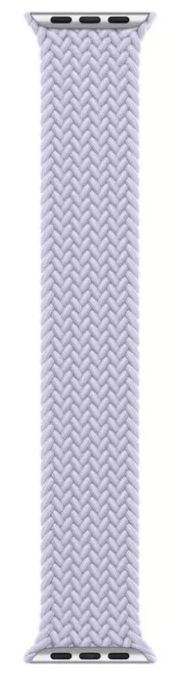 Apple Watch Braided Solo Loop (41mm) - Purple Fog - Size 9 by Apple - Refurbished - Like New condition - US$43.99