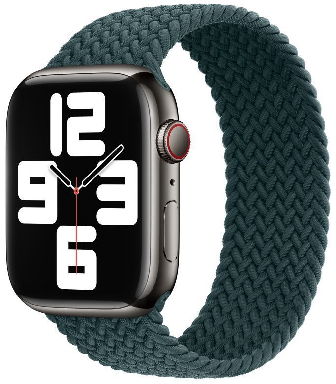 Apple Watch Braided Solo Loop (41mm) - Rainforest - Size 1 by Apple - Refurbished - Like New condition - Image 2