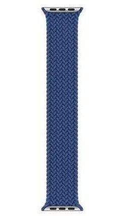 Apple Watch Braided Solo Loop (44mm) - Atlantic Blue - Size 11 by Apple - Refurbished - Like New condition - US$43.99