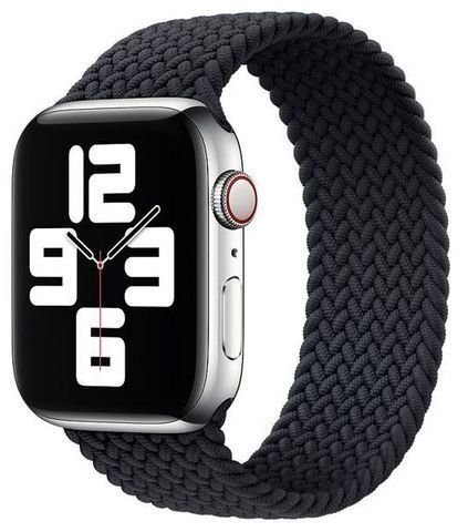 Apple Watch Braided Solo Loop (44mm) - Charcoal - Size 12 by Apple - Refurbished - Very Good condition - Image 2