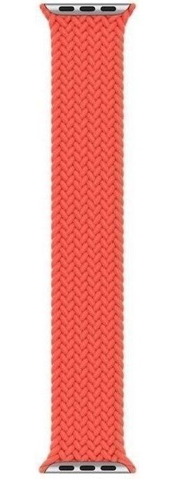 Apple Watch Braided Solo Loop (44mm) - Electric Orange - Size 11 by Apple - Refurbished - Very Good condition - US$35.57