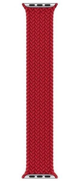 Apple Watch Braided Solo Loop (44mm) - Red - Size 10 by Apple - Refurbished - Premium condition - US$39.98