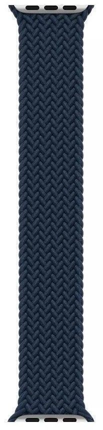 Apple Watch Braided Solo Loop (45mm) - Abyss Blue - Size 11 by Apple - Refurbished - Like New condition - US$39.98