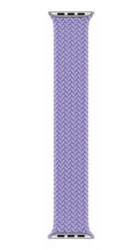 Apple Watch Braided Solo Loop (45mm) - Lavender - Size 6 by Apple - Refurbished - Very Good condition - US$40.03