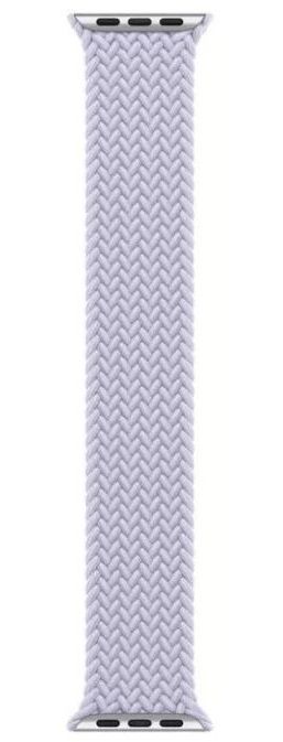 Apple Watch Braided Solo Loop (45mm) - Purple Fog - Size 10 by Apple - Refurbished - Like New condition - US$43.99