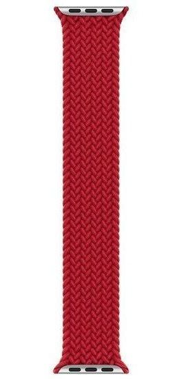 Apple Watch Braided Solo Loop (45mm) - Red - Size 10 by Apple - Refurbished - Like New condition - US$36.99