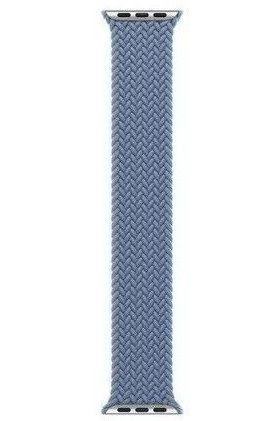 Apple Watch Braided Solo Loop (45mm) - Slate Blue - Size 12 by Apple - Refurbished - Like New condition - US$41.98