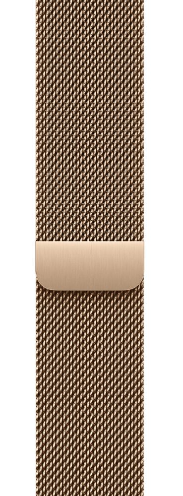 Apple Watch Milanese Loop Band (46mm) - Gold - Small/Medium Size by Apple - Refurbished - Like New condition - US$96.48