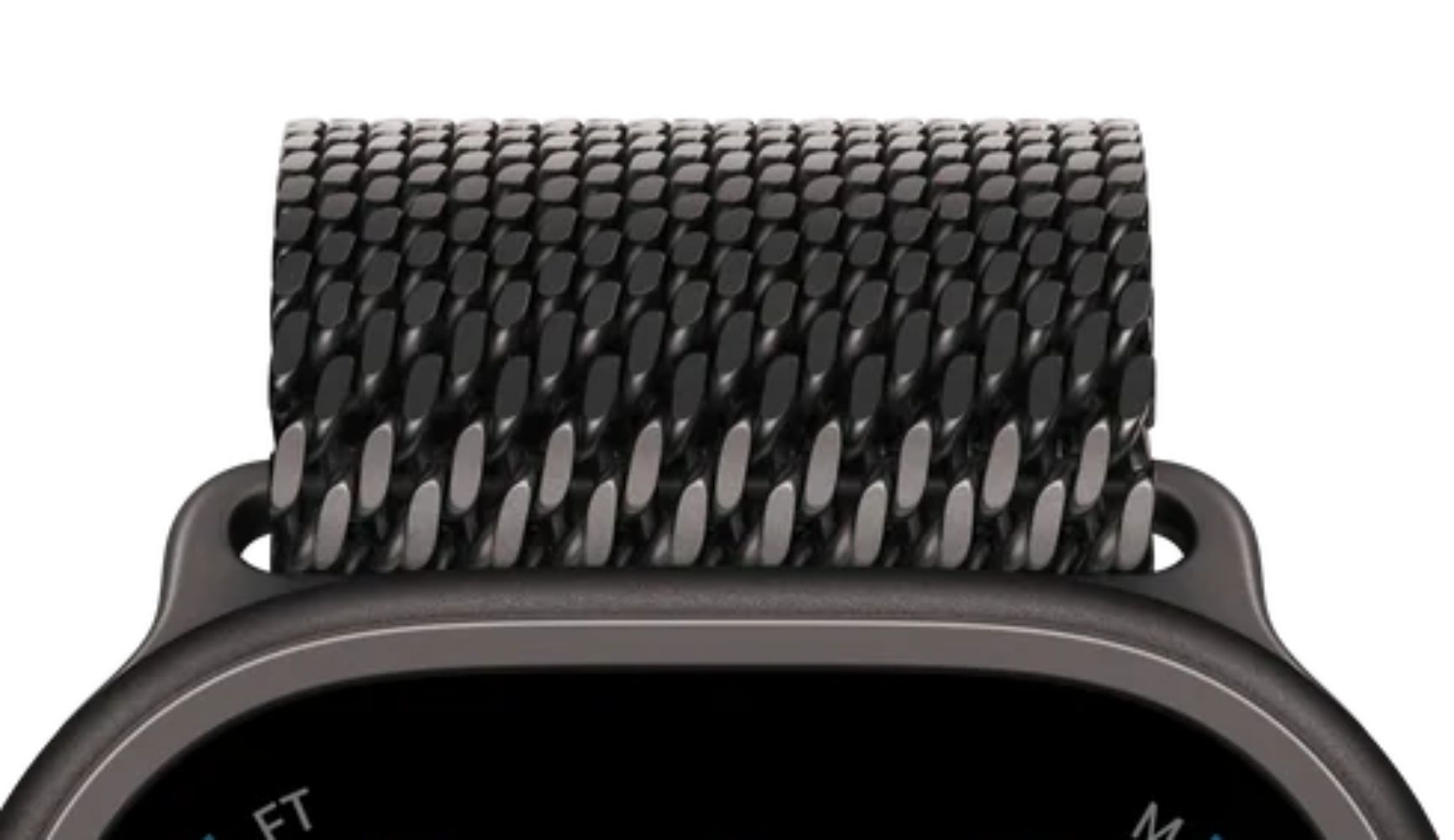 Apple Watch Milanese Loop Band (49mm) - Black - Small Size by Apple - Image 3