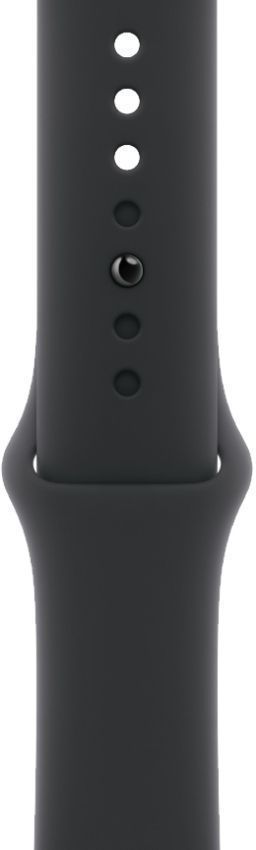 Apple Watch Series 10 (Cellular + GPS) - 64GB - 46mm - Jet Black Aluminum Case with Black Rubber Sport Band - M/L Size by Apple - Image 3