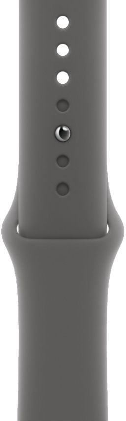 Apple Watch Series 10 (Cellular + GPS) - 64GB - 42mm - Natural Titanium Case with Stone Grey Rubber Sport Band - M/L Size by Apple - Image 3