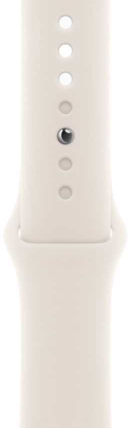 Apple Watch Series 10 (Cellular + GPS) - 64GB - 42mm - Rose Gold Aluminum Case with Starlight Rubber Sport Band - One Size by Apple - Image 3