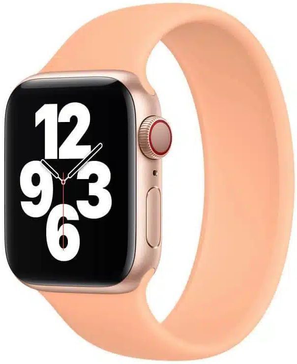 Apple Watch Solo Loop (40mm) - Cantaloupe - Size 7 by Apple - Refurbished - Like New condition - US$27.49