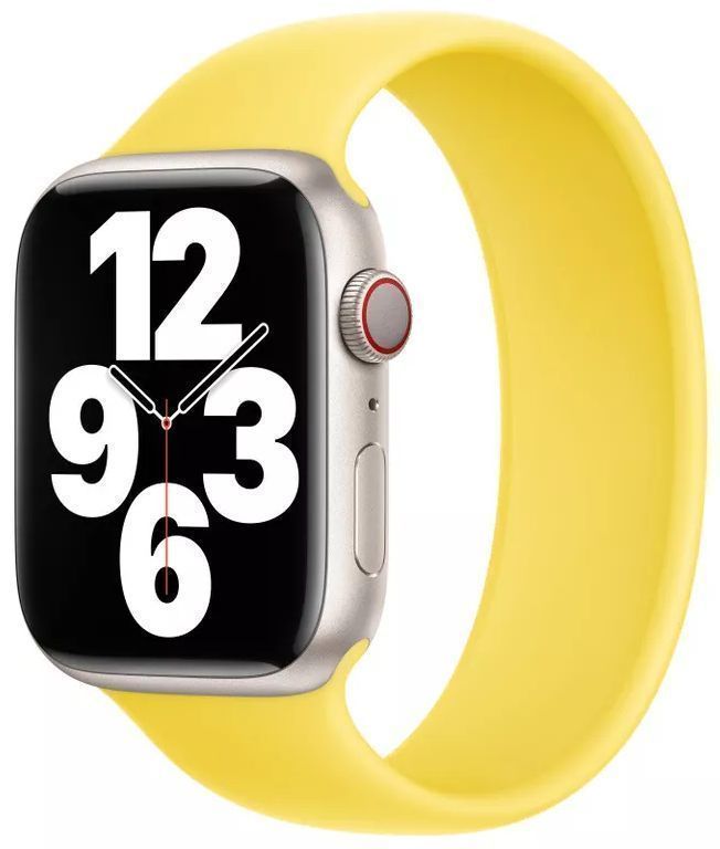 Apple Watch Solo Loop (41mm) - Canary Yellow - Size 9 by Apple - Refurbished - Like New condition - Image 2