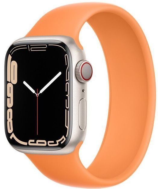 Apple Watch Solo Loop (41mm) - Marigold - Size 3 by Apple - Refurbished - Like New condition - Image 2