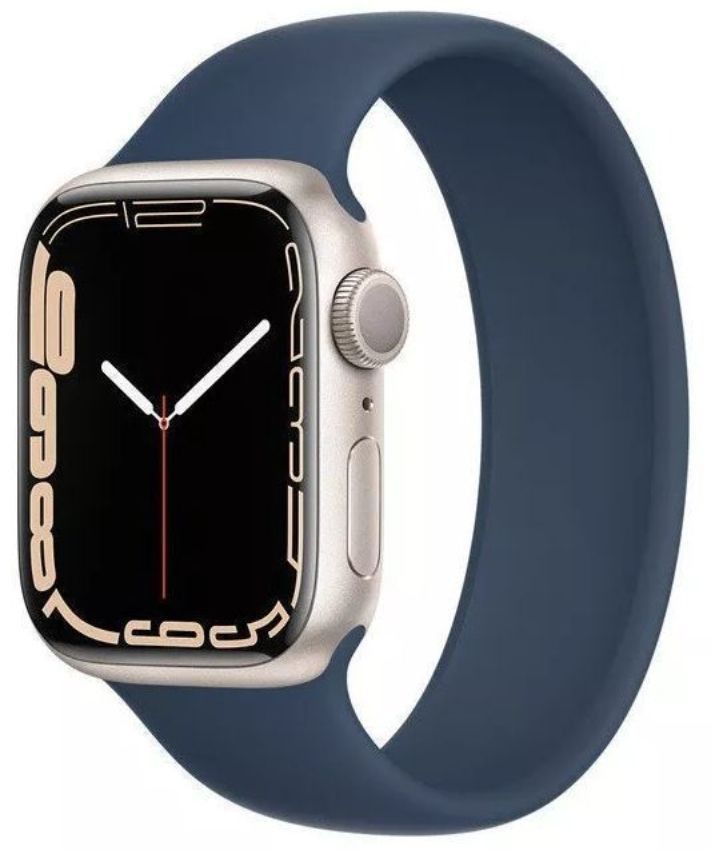 Apple Watch Solo Loop Band (45mm) - Abyss Blue - Size 5 by Apple - Image 2