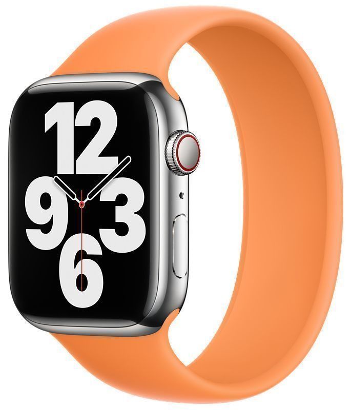 Apple Watch Solo Loop Band (45mm) - Marigold - Size 11 by Apple - Refurbished - Like New condition - Image 2