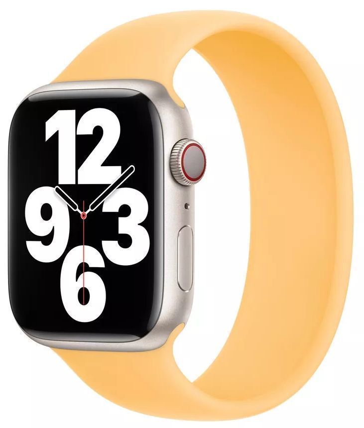 Apple Watch Solo Loop Band (45mm) - Sunglow - Size 2 by Apple - Refurbished - Like New condition - Image 2
