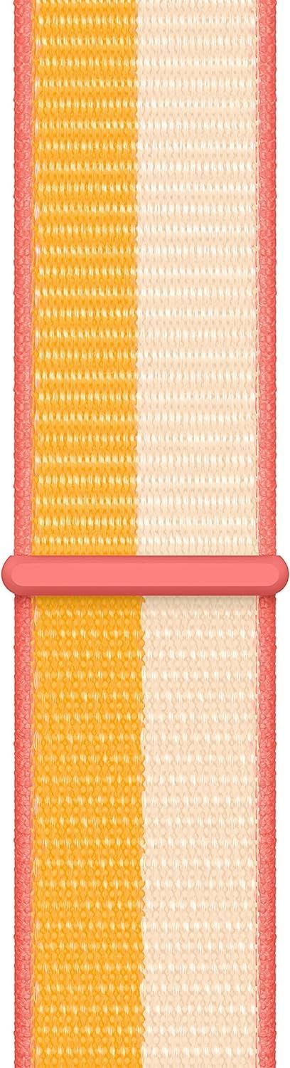 Apple Watch Sport Loop Band (45mm) - Maize/White - Regular by Apple - Refurbished - Very Good condition - CA$61.49
