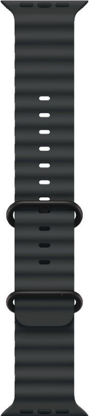Apple Watch Ultra 2 (Cellular + GPS) - 64GB - 49mm - Black Titanium Case with Black Rubber Ocean Band - Large Size by Apple - Image 3