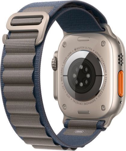 Apple Watch Ultra 2 (Cellular + GPS) - 64GB - 49mm - Titanium Titanium Case with Blue/Grey Textile Alpine Loop Band - Medium Size by Apple - Refurbished - Very Good condition - Image 3