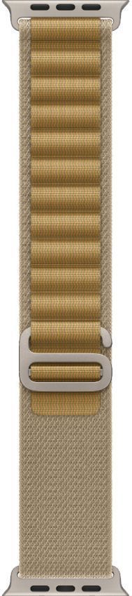 Apple Watch Ultra 2 (Cellular + GPS) - 64GB - 49mm - Titanium Titanium Case with Tan Textile Alpine Loop Band - M/L Size by Apple - Image 3