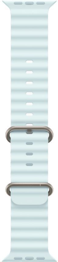 Apple Watch Ultra 2 (Cellular + GPS) - 49mm - Titanium Case with Ice Blue Ocean Band by Apple - Image 3