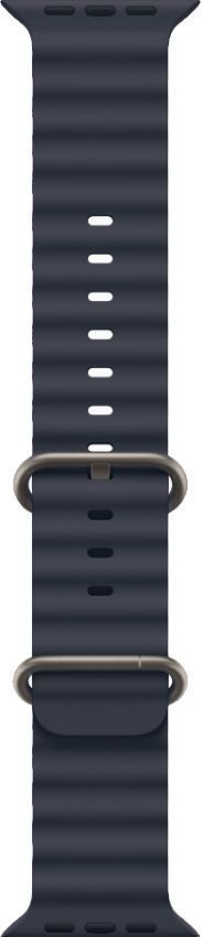 Apple Watch Ultra 2 - 64GB - 49mm - Titanium Titanium Case with Navy Rubber Ocean Band - Small Size by Apple - Image 3
