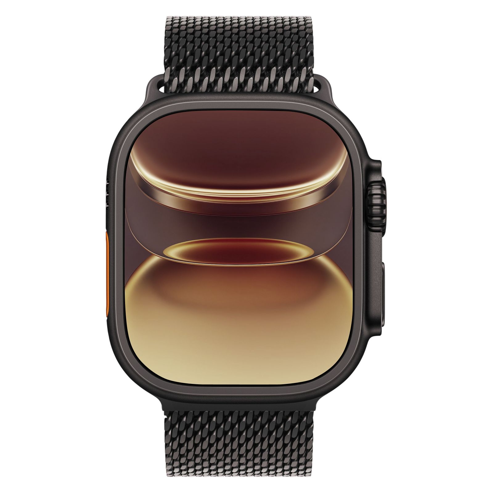 Apple Watch Ultra 3 - 64GB - 49mm - Black Titanium Case with Black Titanium Titanium Milanese Loop - One Size by Apple - Image 4