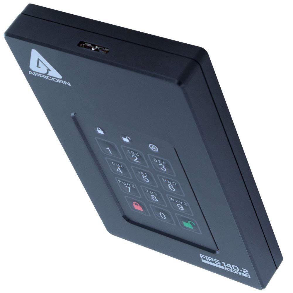 Apricorn Aegis Fortress 2TB External Hard Drive - Black by Apricorn - Image 4
