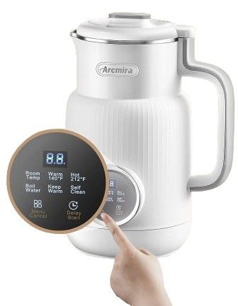 Arcmira HB-B68K Automatic Nut Milk Maker - White by Arcmira - Image 3
