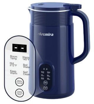 Arcmira HB-B6K 20 oz Automatic Nut Milk Maker - Blue by Arcmira - Image 3
