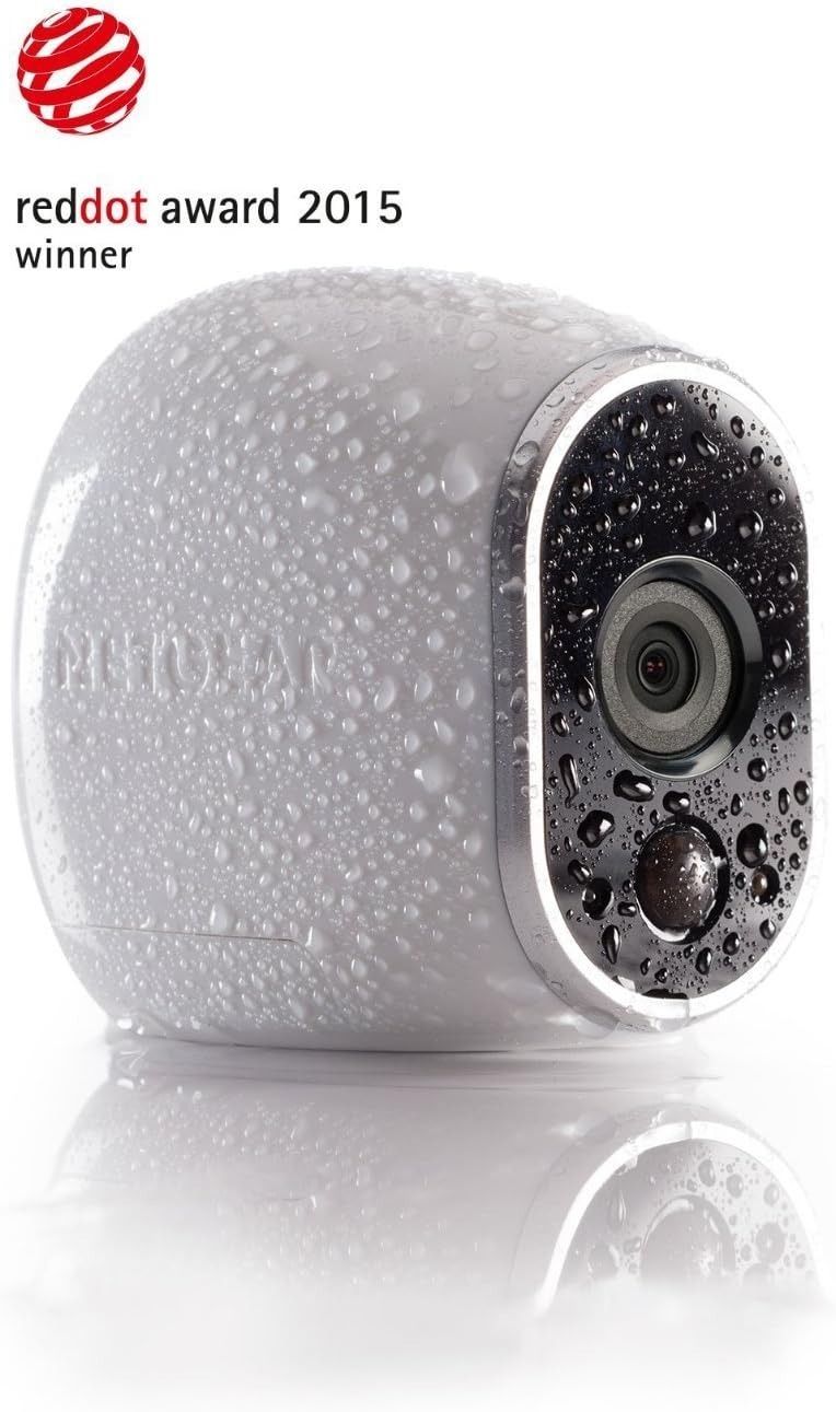 Arlo 5 Camera Kit Wireless Home Security Camera System with Motion Detection - White by Arlo - Image 2