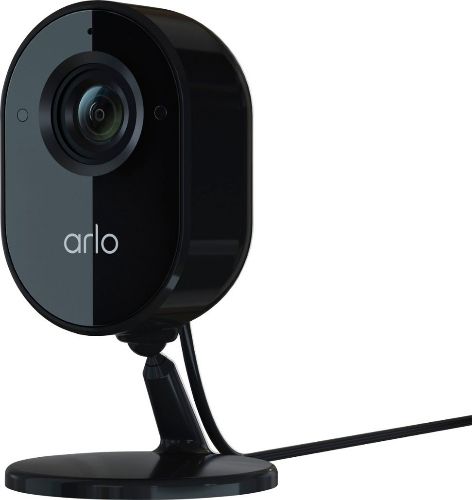 Arlo Essential Indoor Security Camera - Black by Arlo - Refurbished - Very Good condition - US$76.49