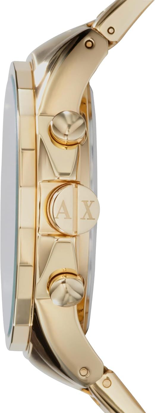 Armani Exchange Chronograph Gold-Tone Steel Men's Watch AX2095 - Gold by Armani Exchange - Image 3