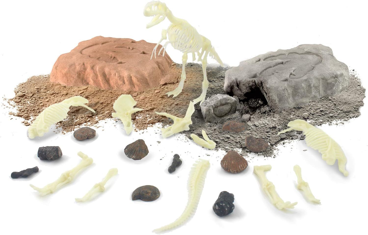 ArtSkills You Can Dig Dinosaur Fossils Epic Lab Science Kits Dinosaur Fossils (17 Pieces) - Brown/Grey by ArtSkills - Image 4