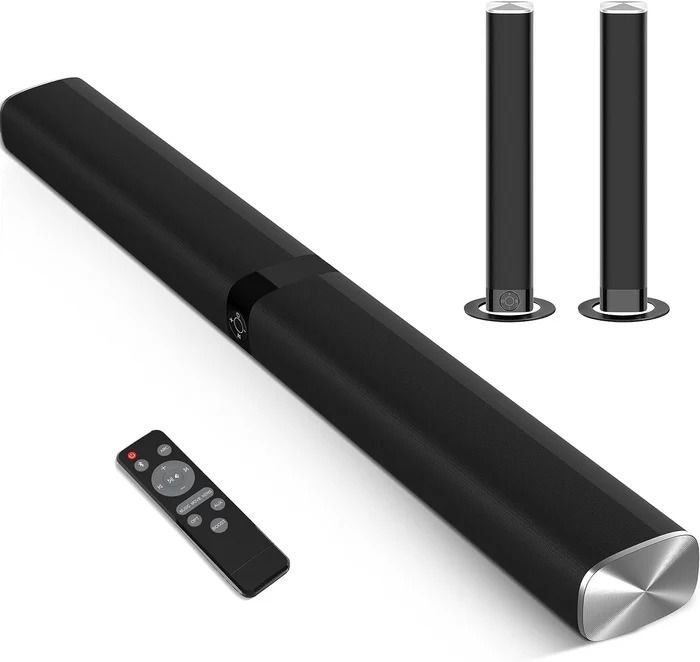Assistrust Wired & Wireless Sound Bars for TV - Black by Assistrust - Refurbished - Very Good condition - US$88.80