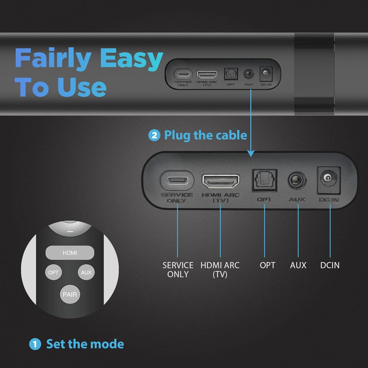 Assist Trust KY8000 Sound Bars - Black by Assist Trust - Image 2