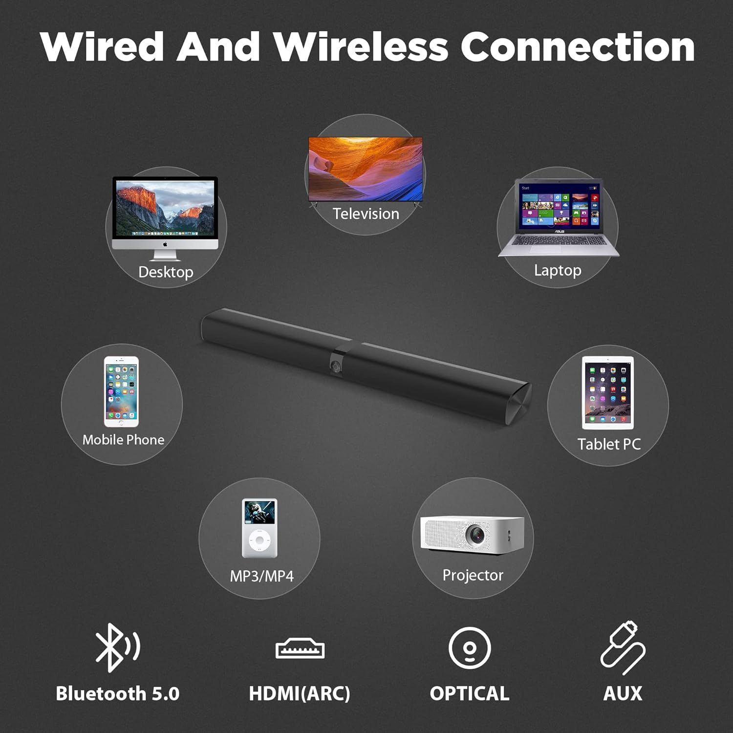 Assist Trust KY8000 Sound Bars - Black by Assist Trust - Image 4