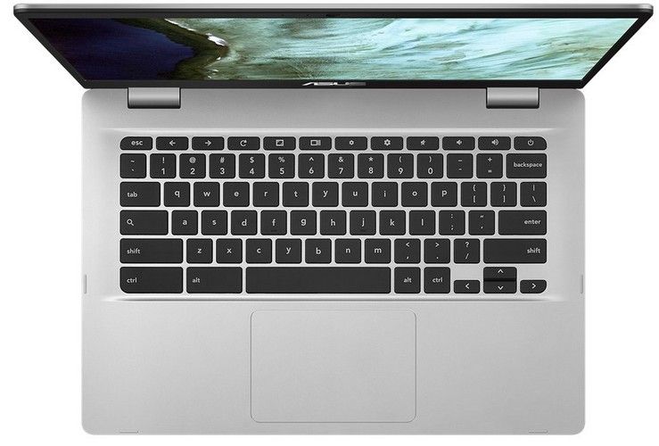 Asus Asus Chromebook C423NA Laptop 14" - Intel Celeron N3350 1.1GHz - 4GB - 32GB - Silver - 14 Inch - Very Good - Standard Battery by Asus - Refurbished - Very Good condition - Image 2